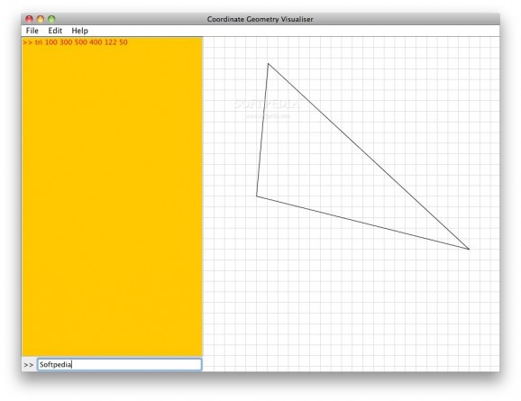 Coordinate Geometry Visualiser screenshot