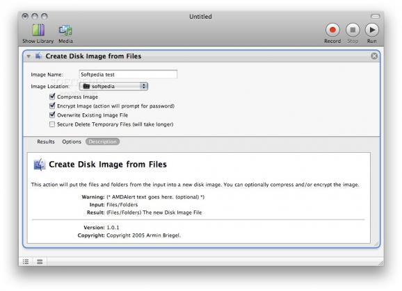 Create Disk Image From Files screenshot