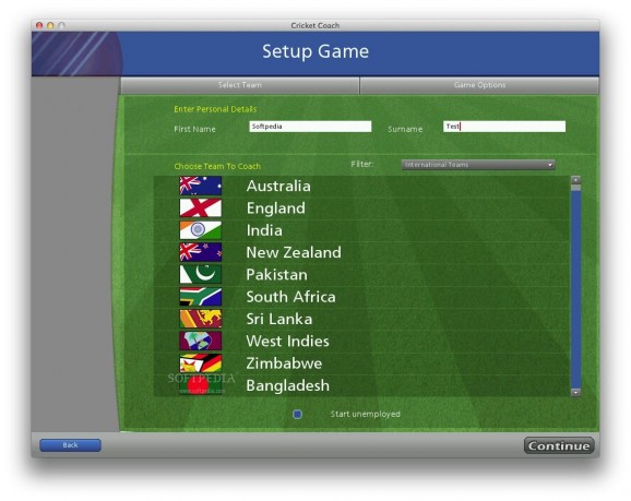 Cricket Coach 2012 screenshot