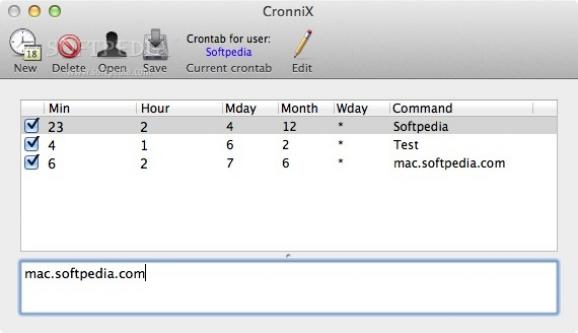 CronniX screenshot
