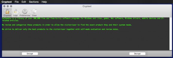 Cryptext screenshot