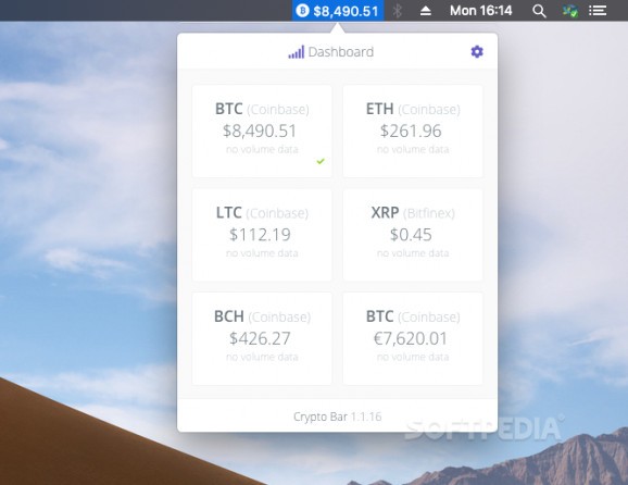Crypto Bar screenshot
