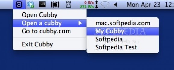 Cubby screenshot