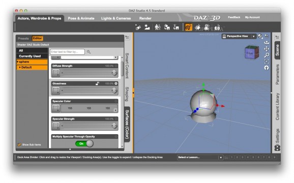 DAZ Studio screenshot