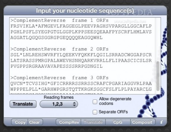 DNActions screenshot