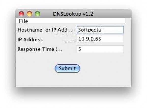 DNSLookup screenshot