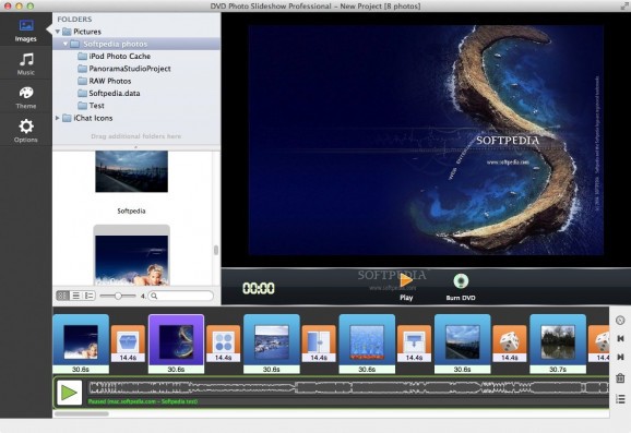 DVD Photo Slideshow Professional screenshot