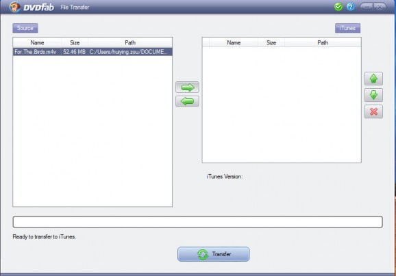 DVDFab File Transfer screenshot