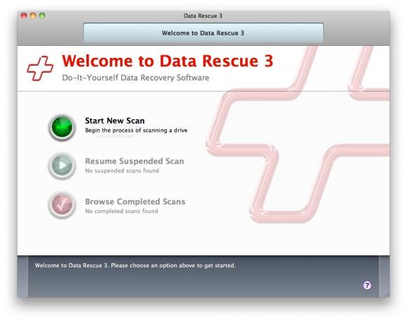 Data Rescue screenshot