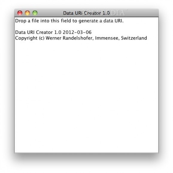 Data URI Creator screenshot