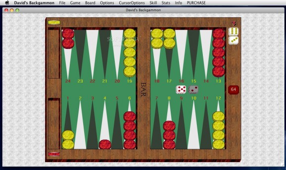 David's Backgammon screenshot