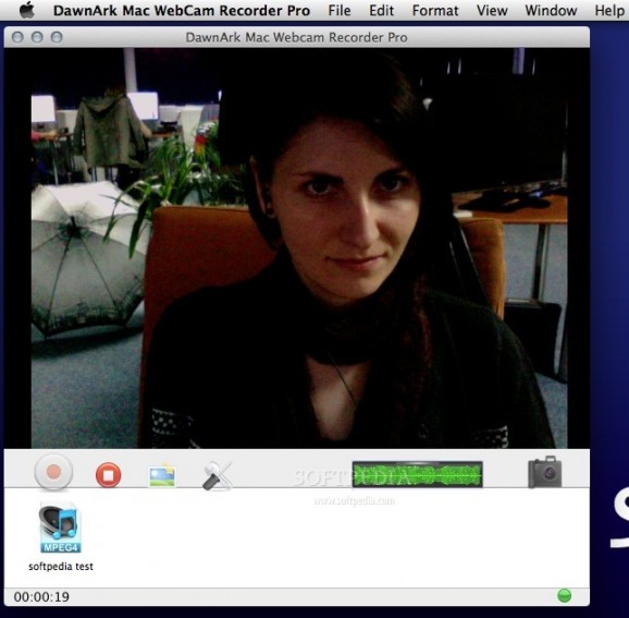 DawnArk Webcam Recorder Pro screenshot