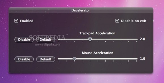 Decelerator screenshot