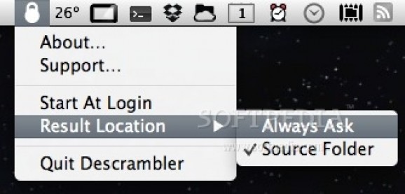 Descrambler screenshot