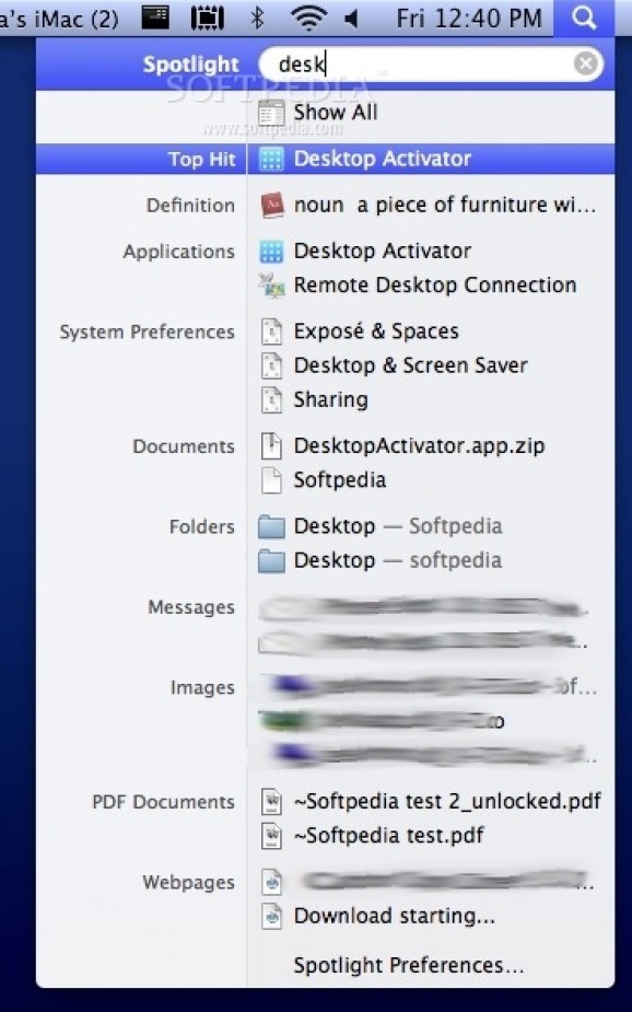 Desktop Activator screenshot