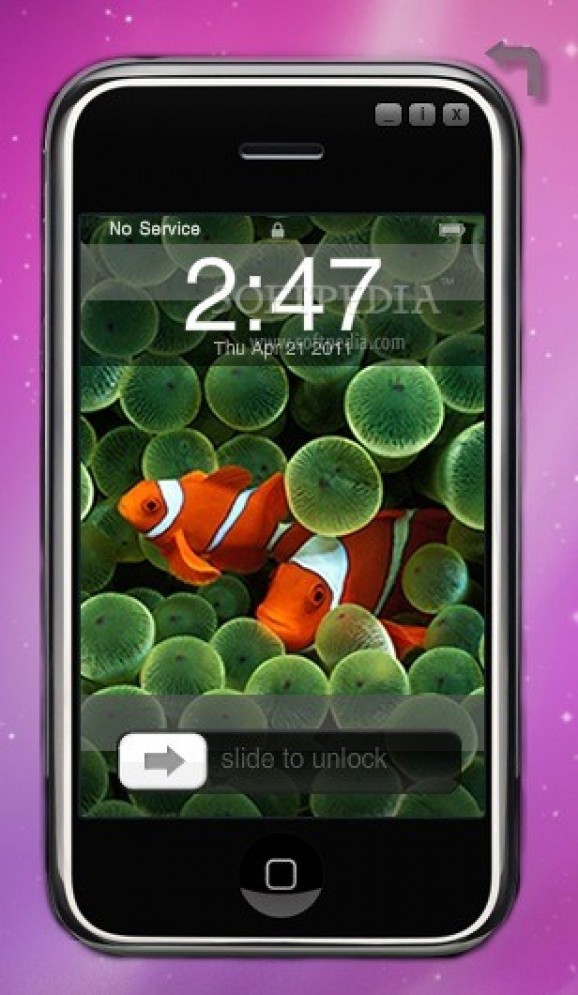 Desktop iPhone screenshot