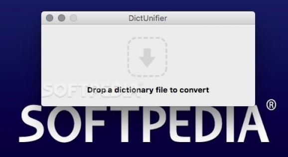 DictUnifier screenshot