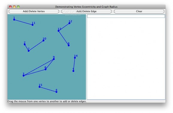 Dijkstra's Shortest Path Algorithm screenshot