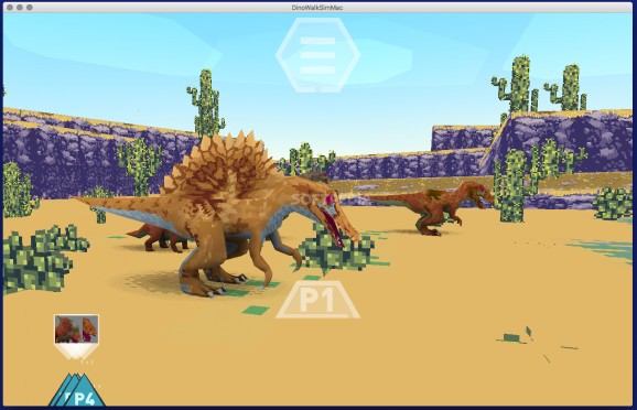 Dino Walk Simulator screenshot