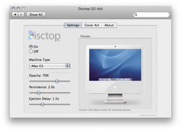 Disctop Pro screenshot