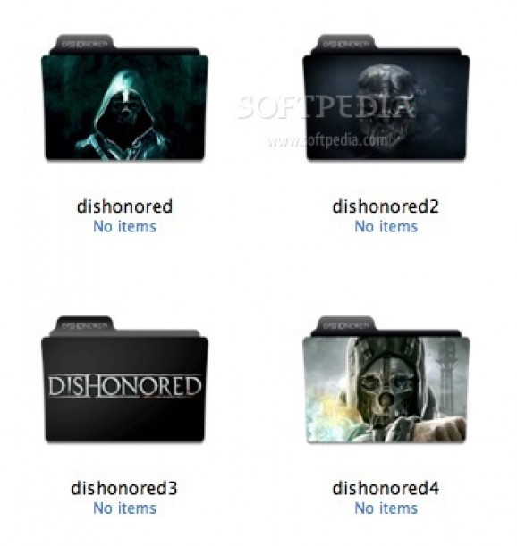 Dishonored Folders screenshot