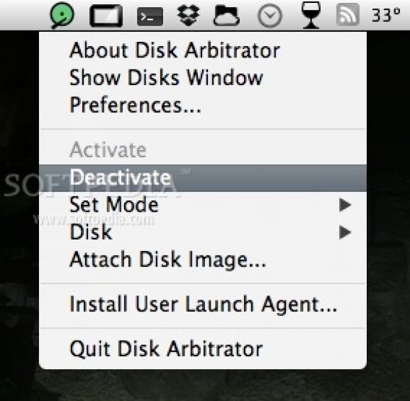 Disk Arbitrator screenshot