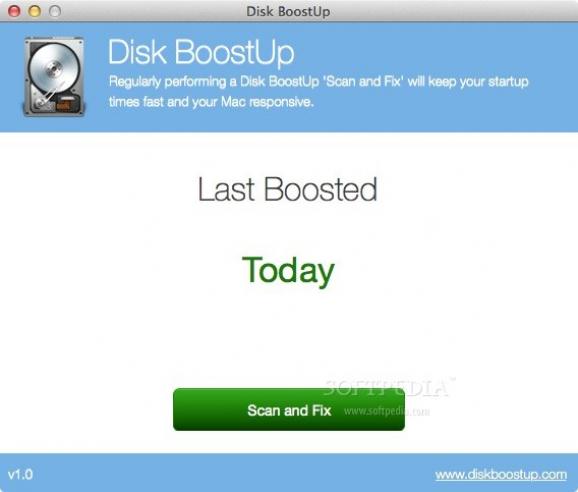 Disk BoostUp screenshot
