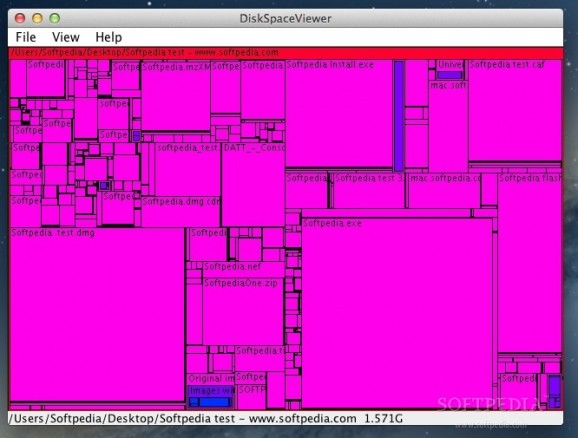 DiskSpaceViewer screenshot