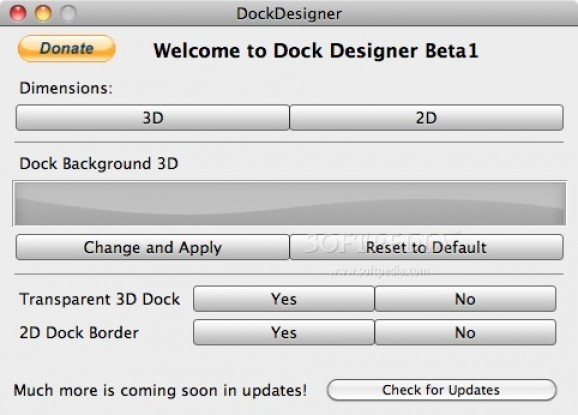 Dock Designer screenshot