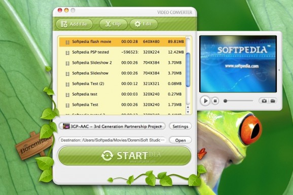 Doremisoft Video Converter screenshot