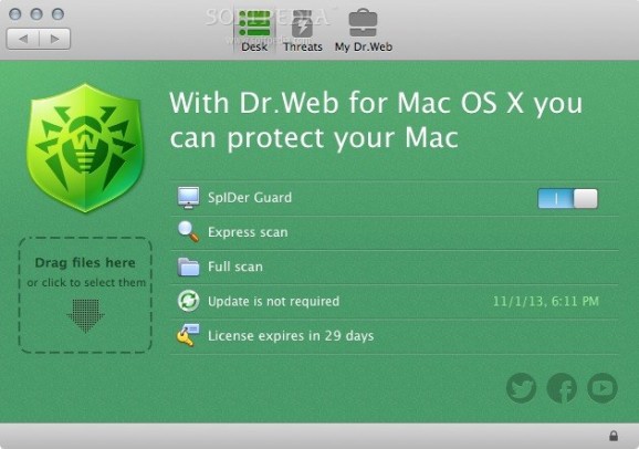 Dr.Web screenshot