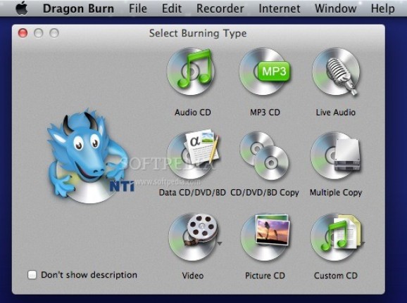 NTI Dragon Burn screenshot