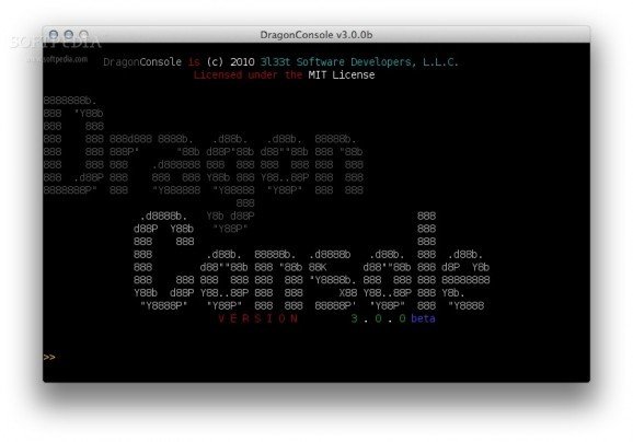 DragonConsole screenshot