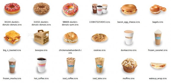 Dunkin Donuts Iconset screenshot