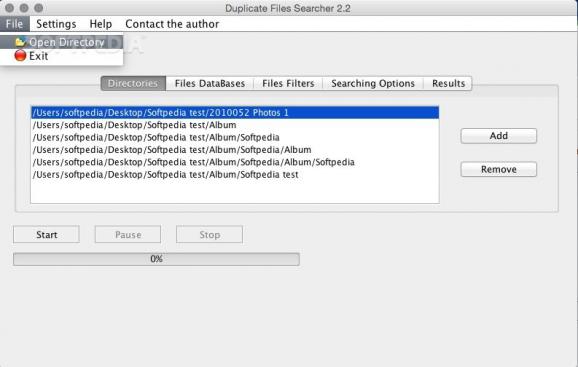 Duplicate Files Searcher screenshot