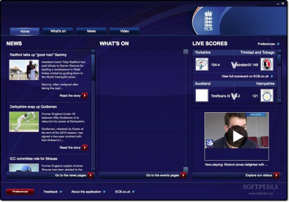 ECB Live screenshot