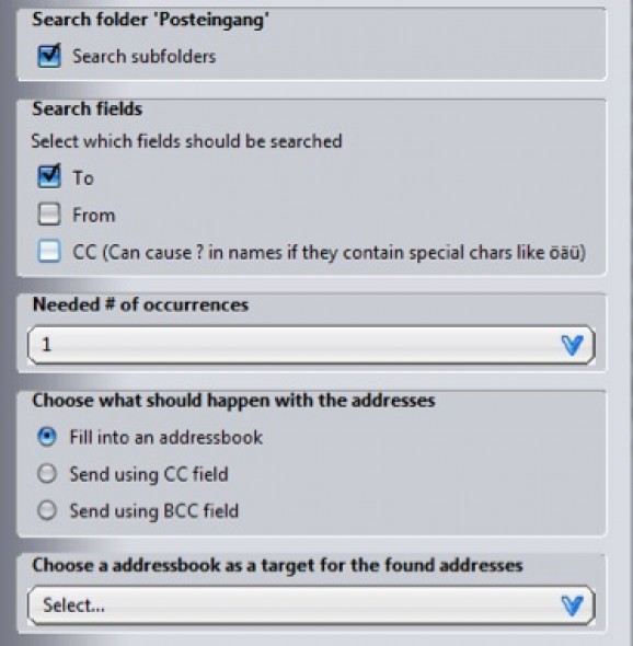 EMail Address Crawler screenshot