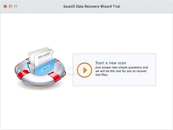 EaseUS Mac Data Recovery Wizard screenshot