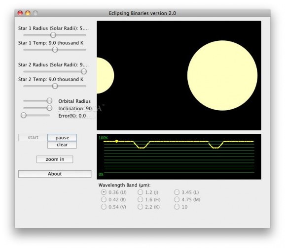 Eclipsing Binaries screenshot