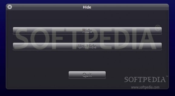 Hide screenshot