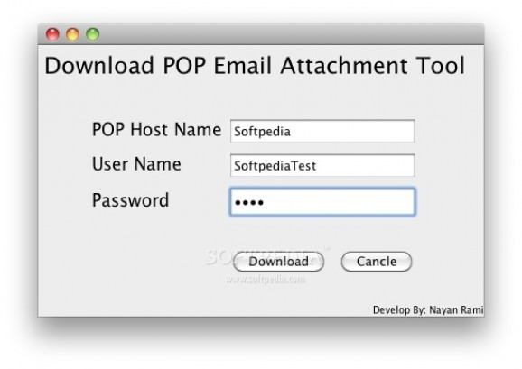 Email Attachment Download Tool screenshot