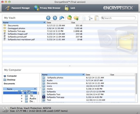 EncryptStick screenshot