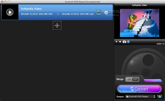 Enolsoft DVD Ripper screenshot