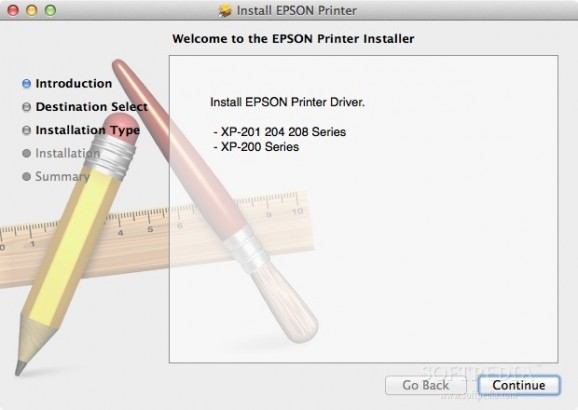 Epson XP-200 Driver screenshot