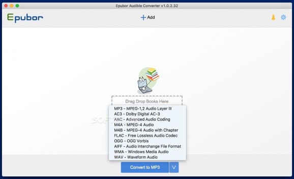 Epubor Audible Converter screenshot