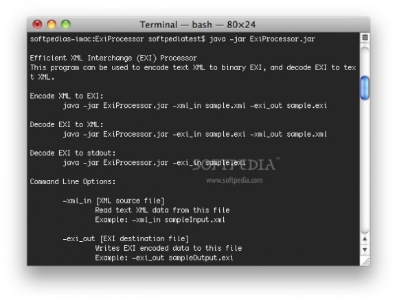 ExiProcessor screenshot