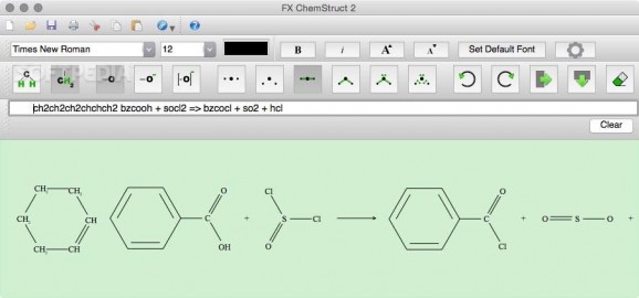 FX ChemStruct screenshot