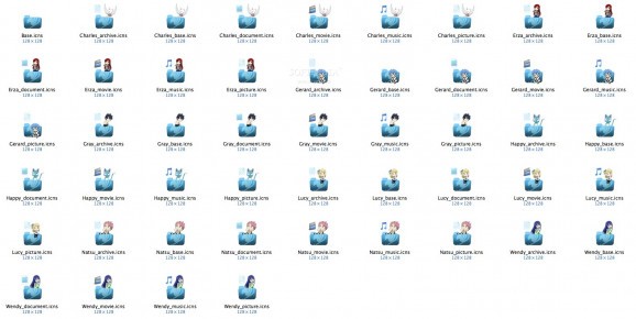 Fairy Tail Folder Pack screenshot