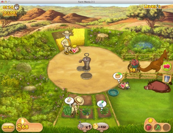 Farm Mania: Hot Vacation screenshot