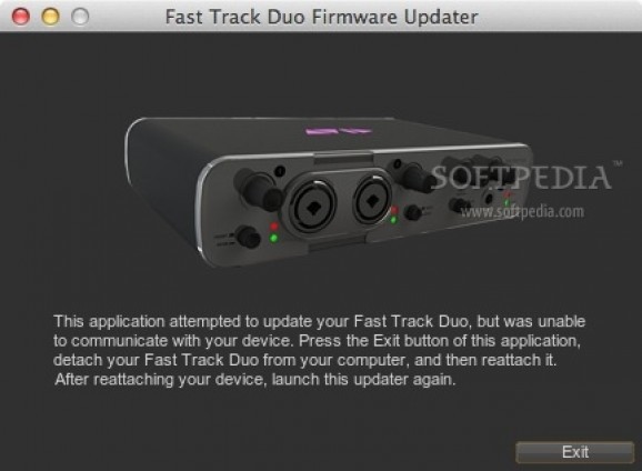 Fast Track Duo Firmware screenshot